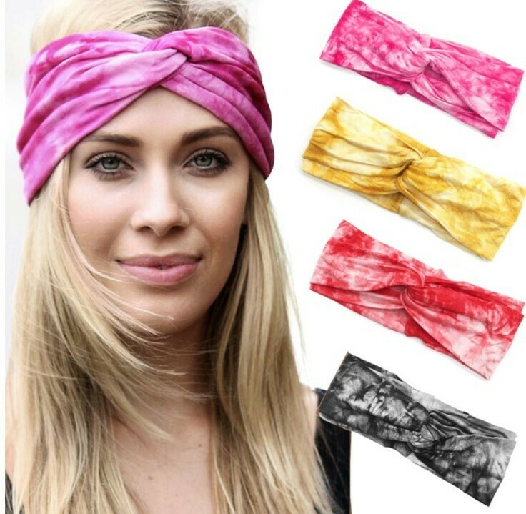 Super soft tie-dye turban headband Super soft tie-dye turban headband