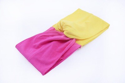 Twist-colour cotton turban headband Twist-colour cotton turban headband