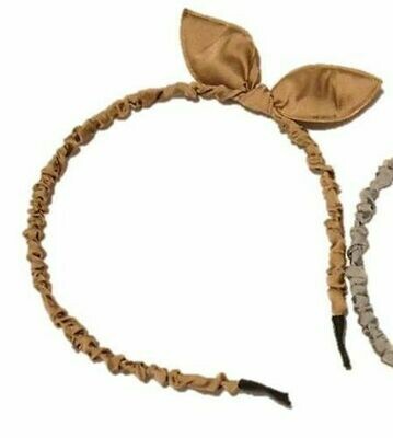 Satin-ribbon cute bunny ears headband Satin-ribbon cute bunny ears headband