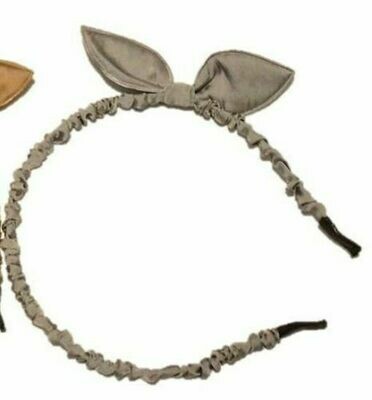 Satin-ribbon cute bunny ears headband Satin-ribbon cute bunny ears headband