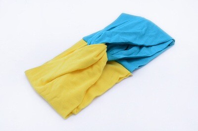 Twist-colour cotton turban headband Twist-colour cotton turban headband