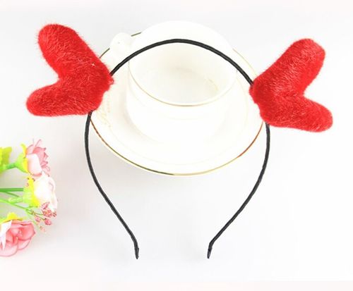 Fluffy reindeer ears headband Fluffy reindeer ears headband