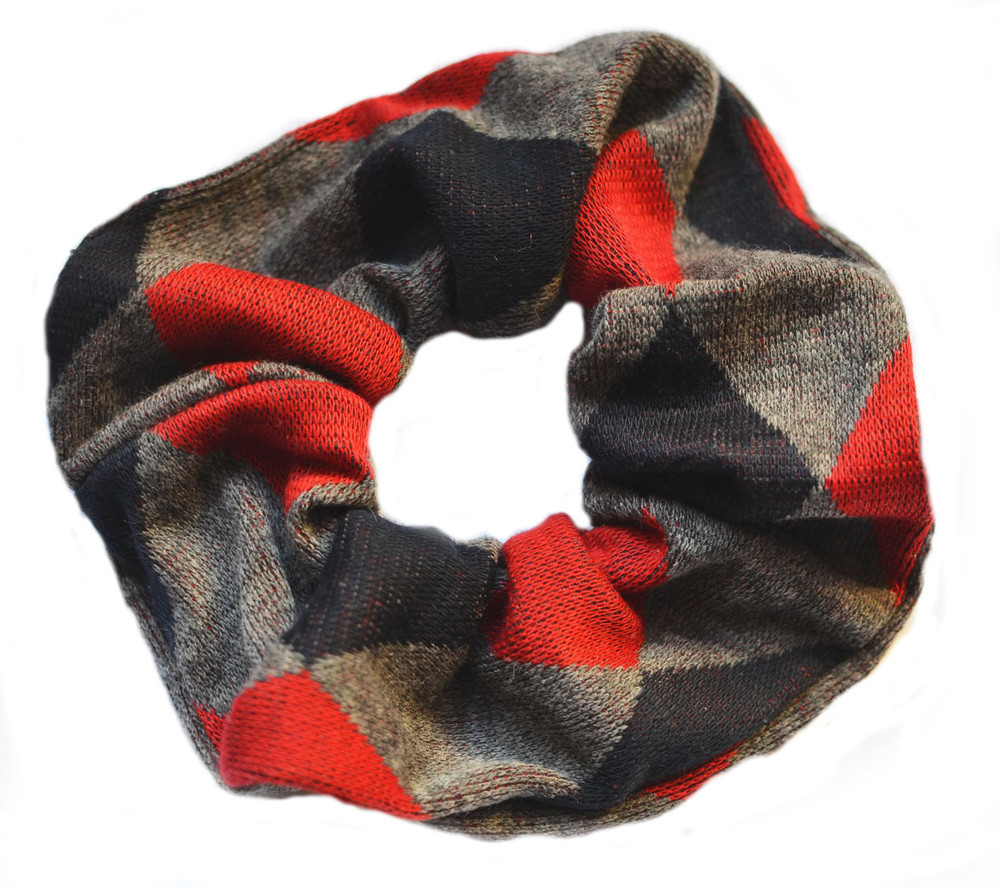 Knitted wool scrunchies Knitted wool scrunchies