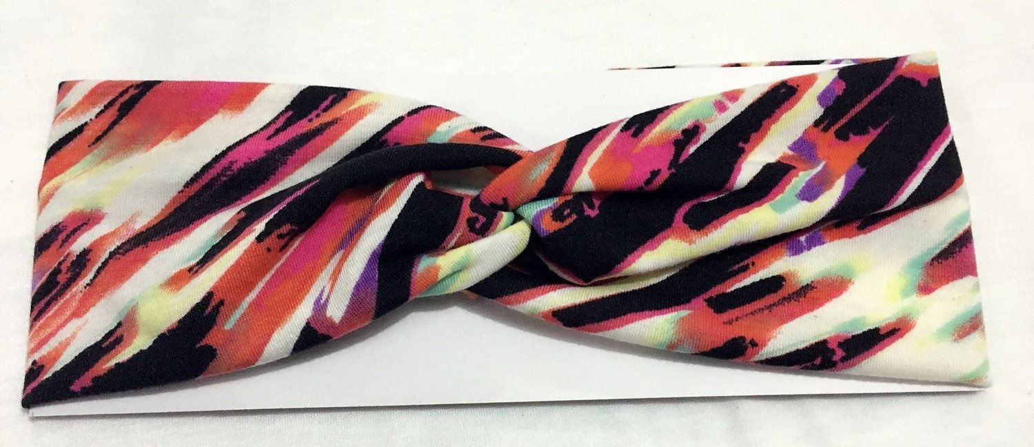 Rainbow turban headband Rainbow turban headband