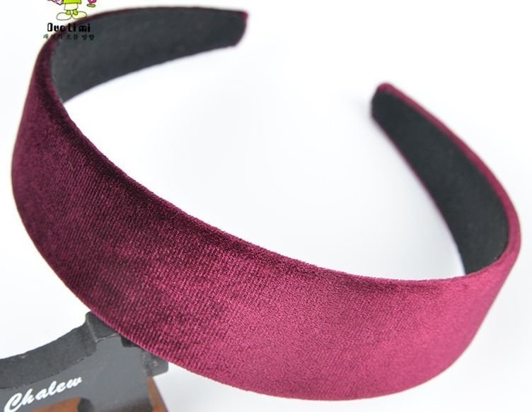 3.6cm wide velvet headband 3.6cm wide velvet headband