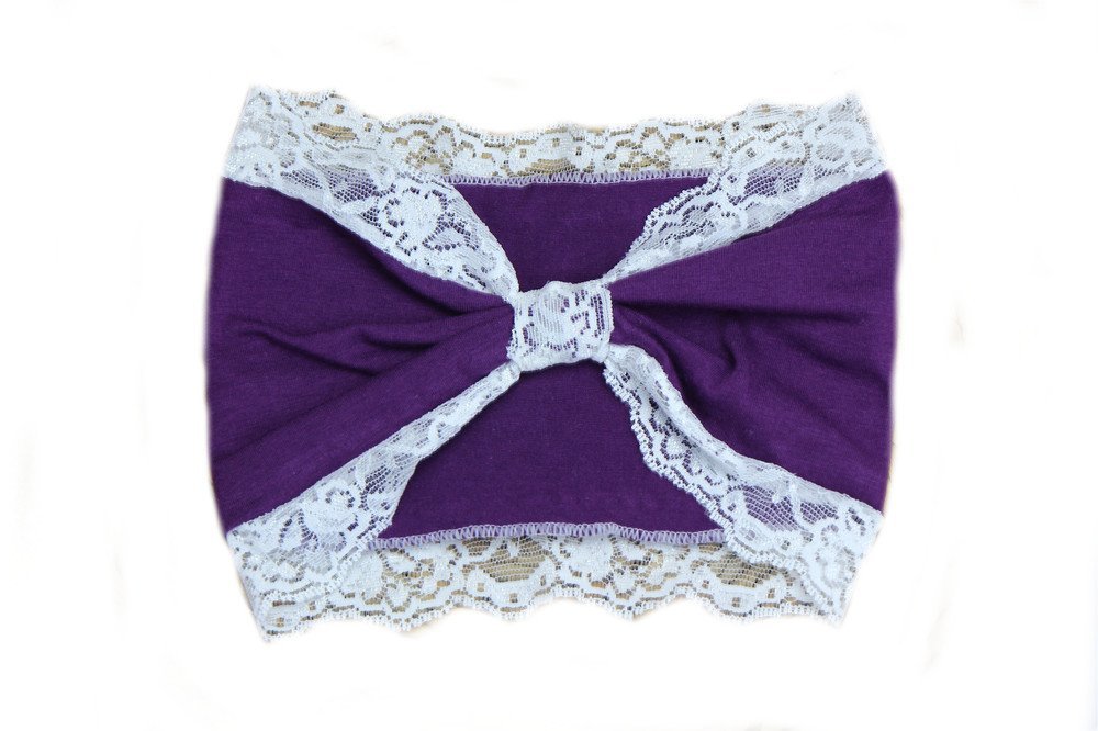 Cotton Lace knot bandanna headband Cotton Lace knot bandanna headband