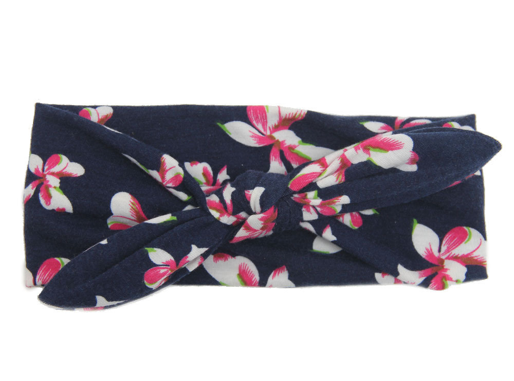 Floral bowknot soft headband Floral bowknot soft headband