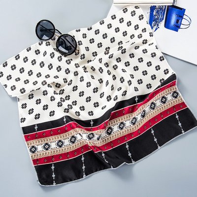 Soft satin head scarves / neck scarves Soft satin head scarves / neck scarves