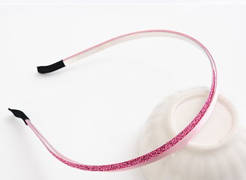 Satin glitter double-wrap headband Satin glitter double-wrap headband