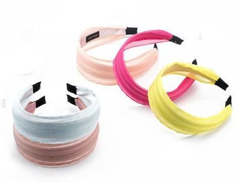 Organza sheer ribbon wide headband Organza sheer ribbon wide headband