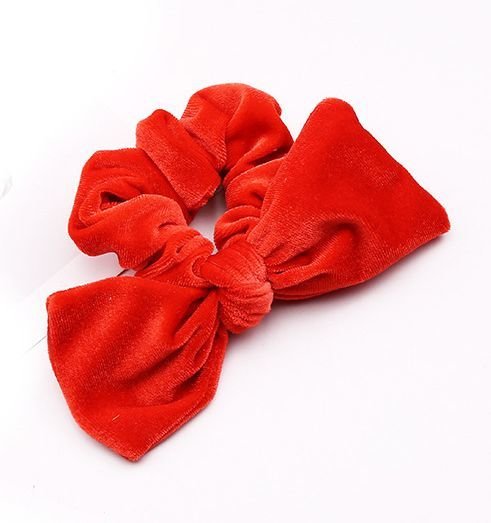 Large velvet bow scrunchies Large velvet bow scrunchies