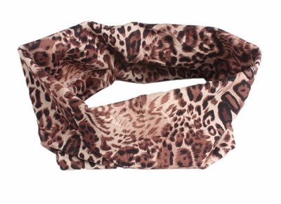 Printed stretch loop hair band Printed stretch loop hair band