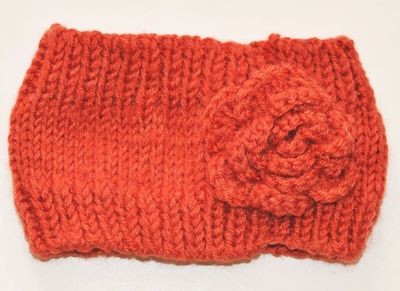 3D flower loop crochet headband 3D flower loop crochet headband