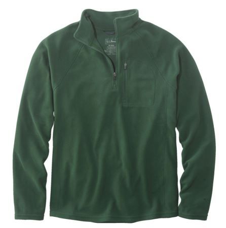 Men&#39;s Fitness Fleece Quarter-Zip Pullover