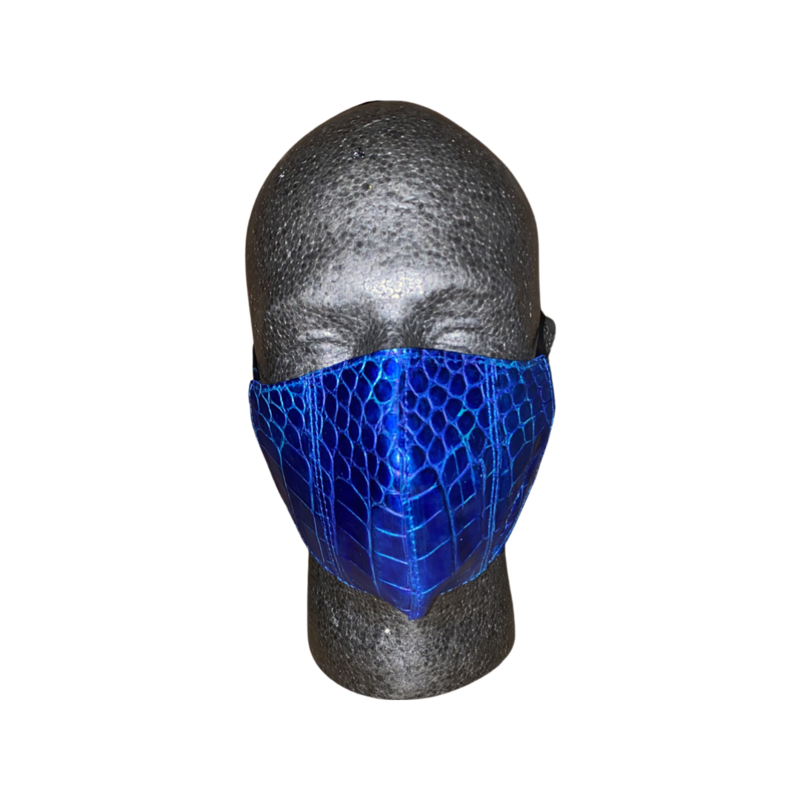 Blue Gator Mask