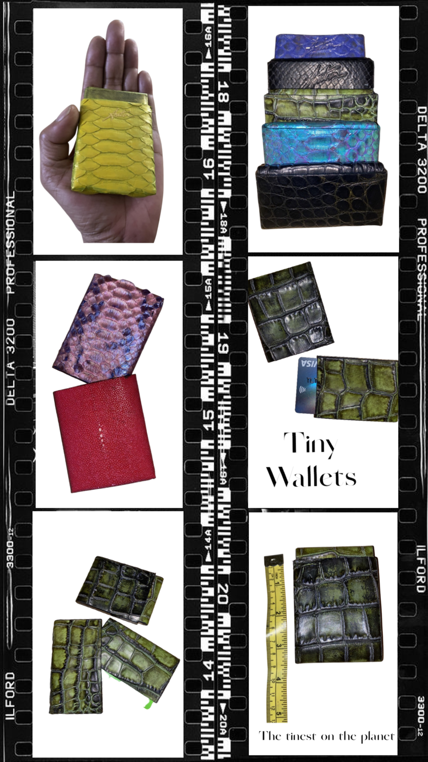 TINY WALLETS AND CARDHOLDERS
