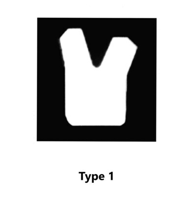 0.25&quot;x0.50&quot;x0.15&quot; DI