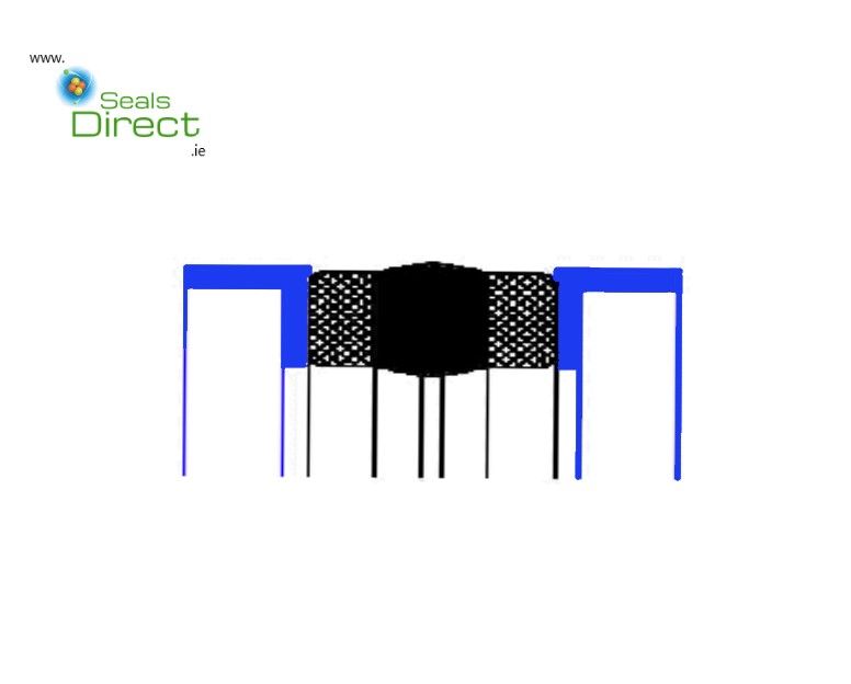 3.00"x2.25"x1.18/1.68" DCPS W