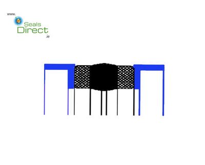 3.00"x2.25"x1.18/1.68" DCPS W