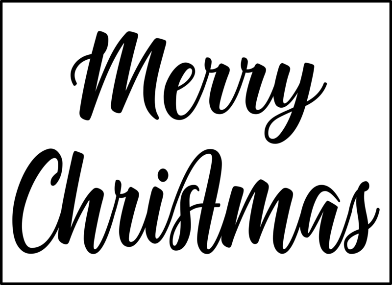 Merry Christmas/Happy New Year