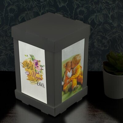 Photo Lantern For Mother's Day - Personalise WIth 3 Of Your own Photographs