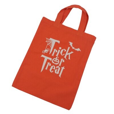 Halloween Trick Or Treat Fabric Bag