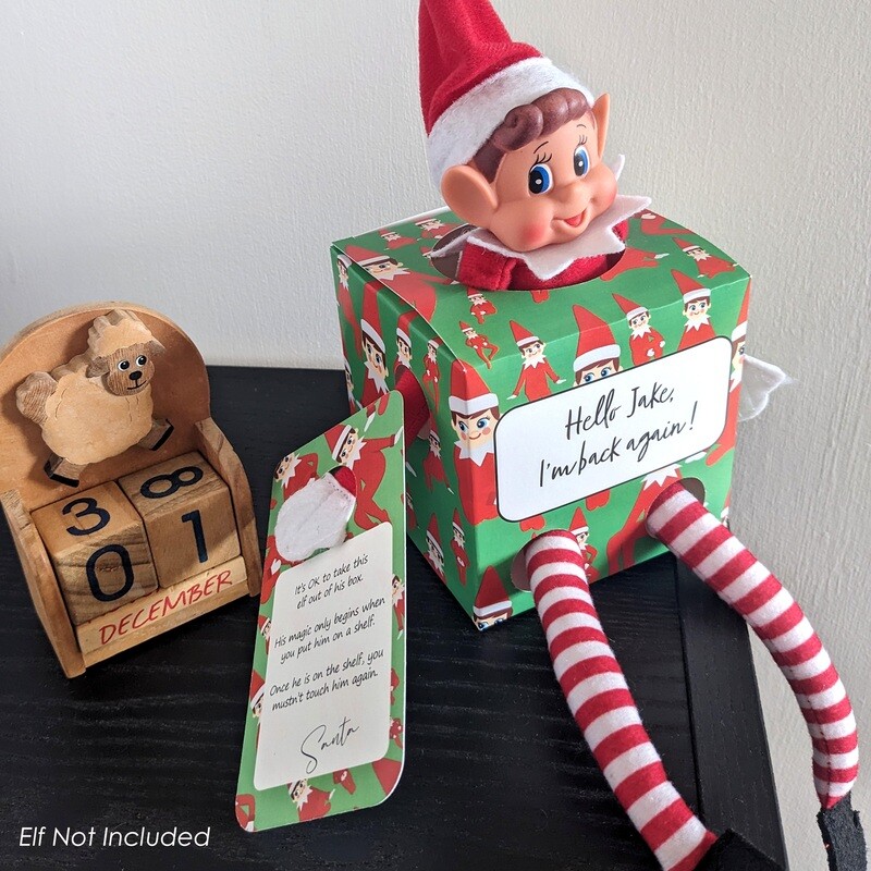 Elf Arrival Box (Elf not included)