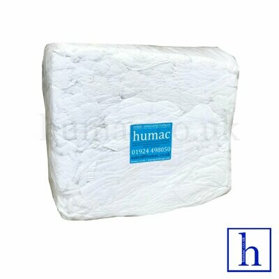 10KG WHITE TOWELING - TOWEL - WIPING CLOTH RAGS - OLS