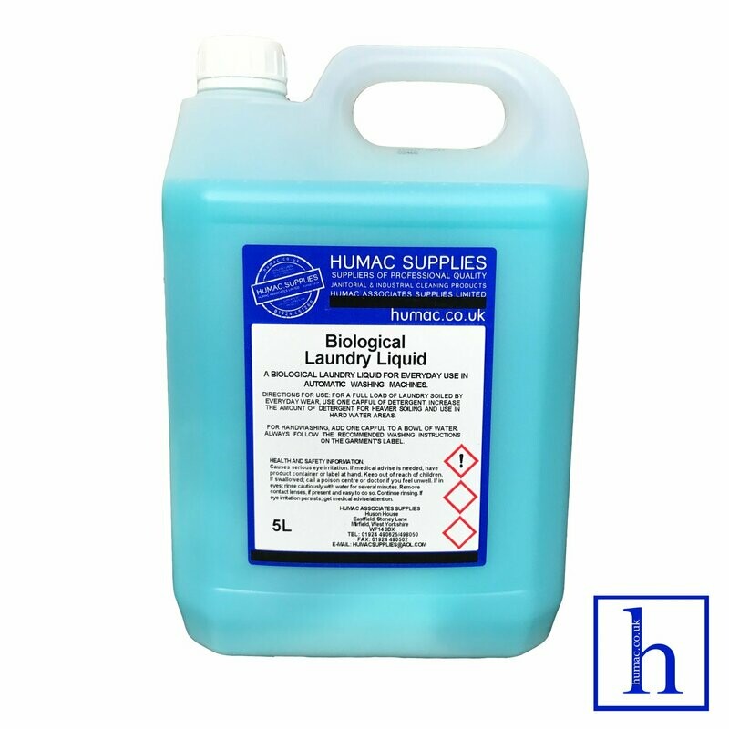 5L - BIOLOGICAL LAUNDRY DETERGENT LIQUID - 5LITRES - OLS