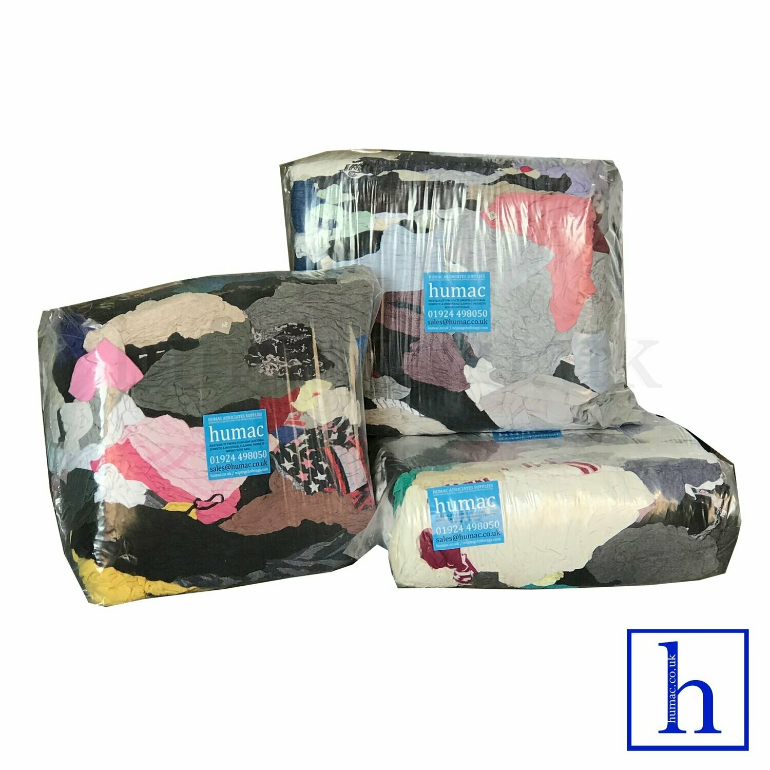 30KG Colour T Shirt - WIPING CLOTH RAGS - OLS
