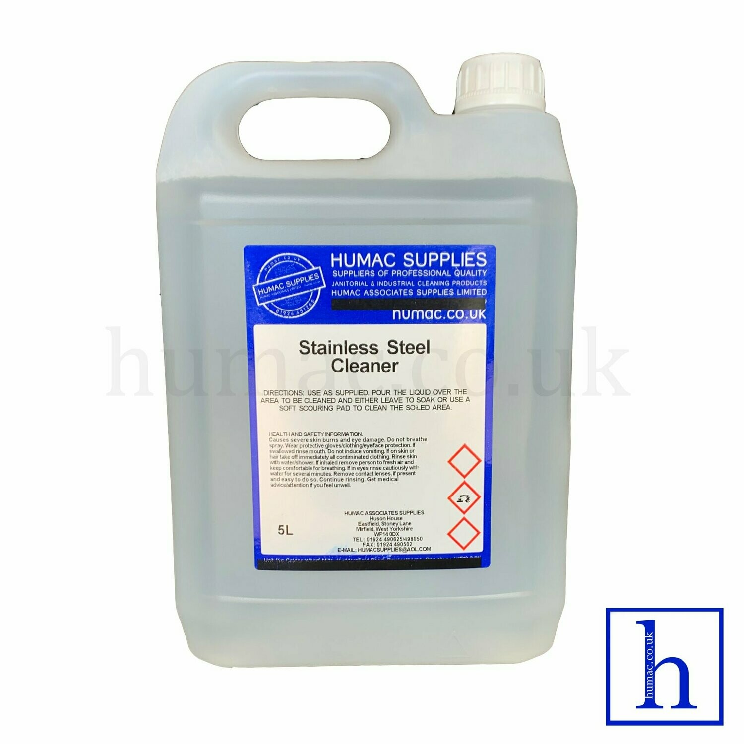 5L - STAINLESS STEEL CLEANER (5 Litres) - OLS