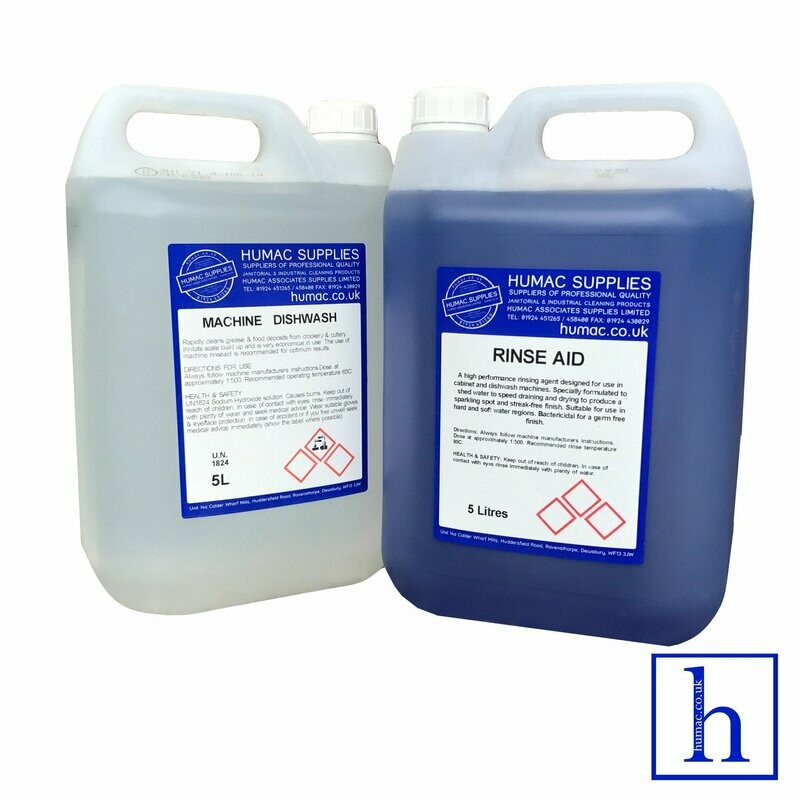 DISHWASHER DETERGENT & RINSE AID CLEANER 10L - OLS