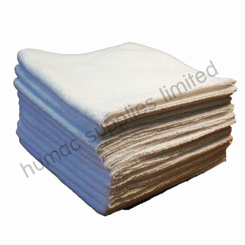 Micro Fiber Cloths WHITE (10 PACK) - OLS