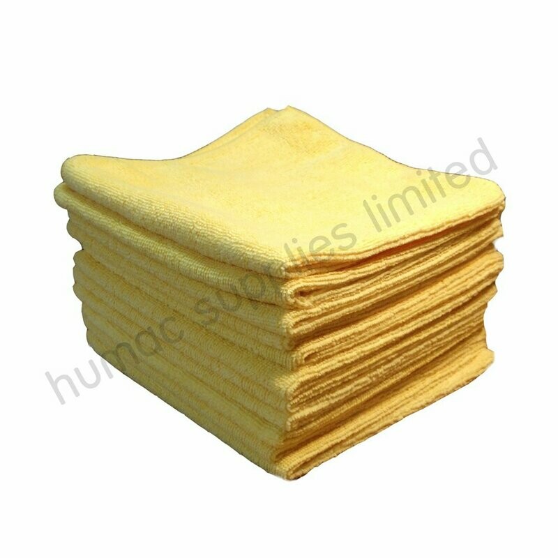 Micro Fiber Cloths YELLOW (10 PACK)- OLS