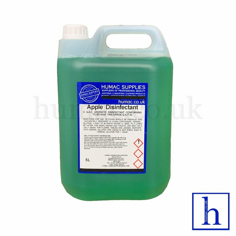 5L - LIME DISINFECTANT - Fresh Fragrance Deodoriser Cleaner - Wheelie Bin, Pet Kennel, Patio - OLS