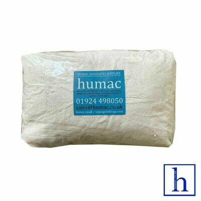 WHITE TOWEL 700g (Small Bag / Sample) - OLS