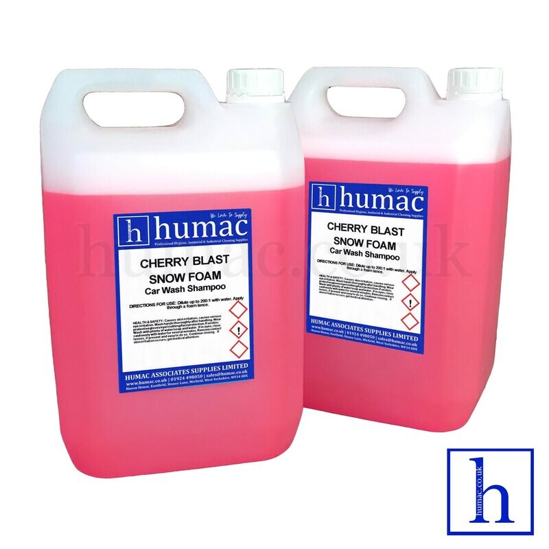 10L - CHERRY BLAST HI FOAM SNOW FOAM SHAMPOO Drum Car Wagon Truck Vehicle