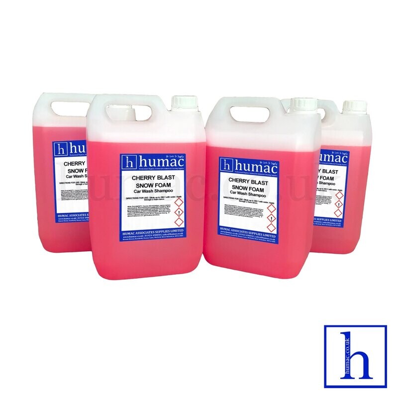 20L - CHERRY BLAST HI FOAM SNOW FOAM SHAMPOO Drum Car Wagon Truck Vehicle
