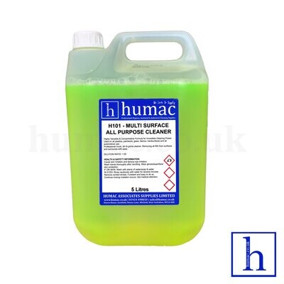 H101 / G101 - ALL PURPOSE MULTI SURFACE CLEANER PROFESSIONAL AUTOMOTIVE CONCENTRATE FORMULA 5L - OLS