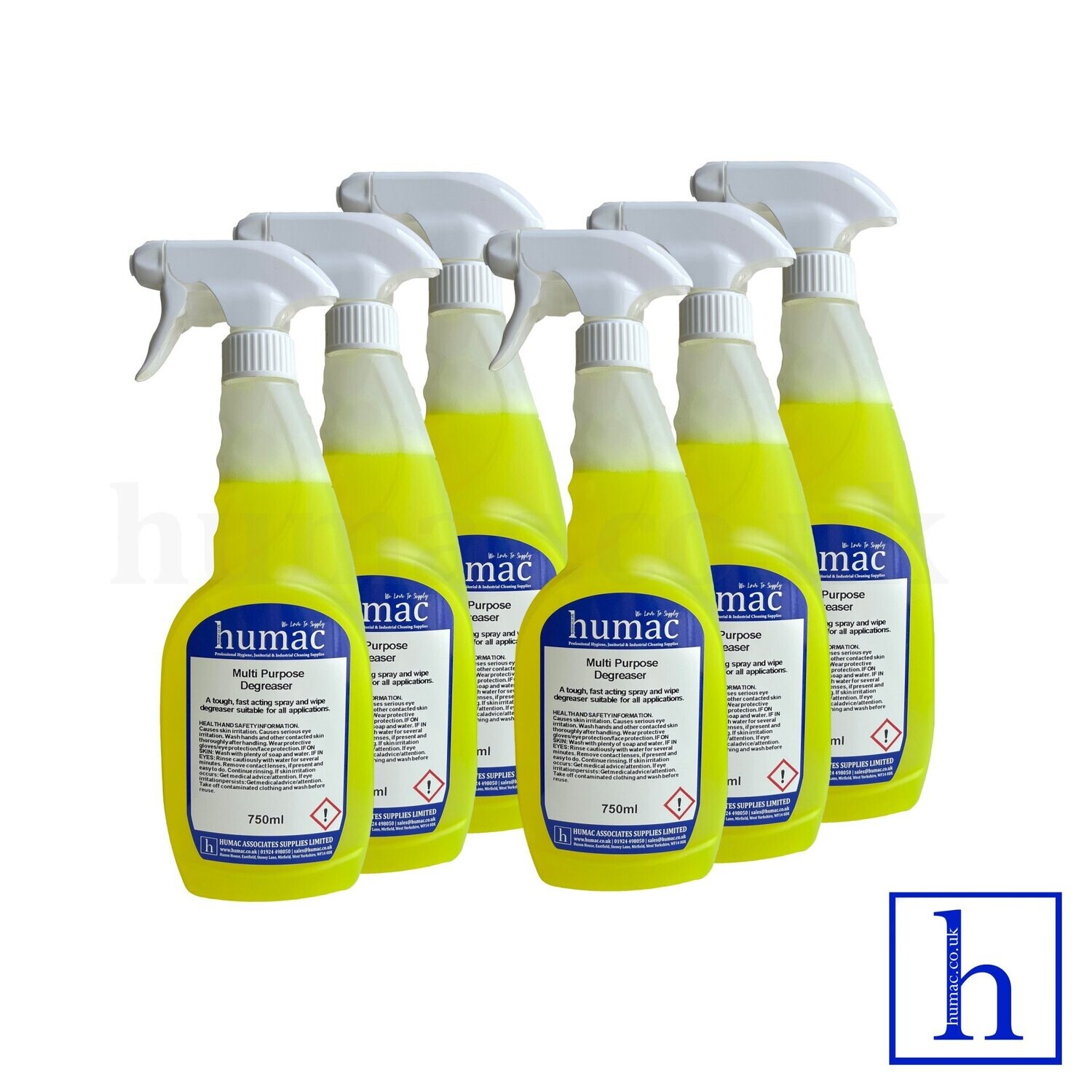 MULTI PURPOSE FAST ACTING DEGREASER - ELBOW GREASE SPRAY CLEANER  PROFESSIONAL ALL SURFACE PURPOSE CLEANER 6 X