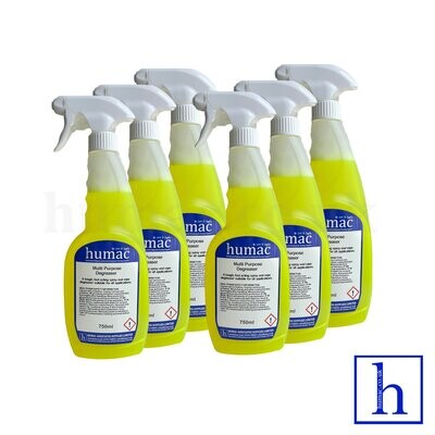 MULTI PURPOSE FAST ACTING DEGREASER - ELBOW GREASE SPRAY CLEANER PROFESSIONAL ALL SURFACE PURPOSE CLEANER 6 X 750ML - OLS