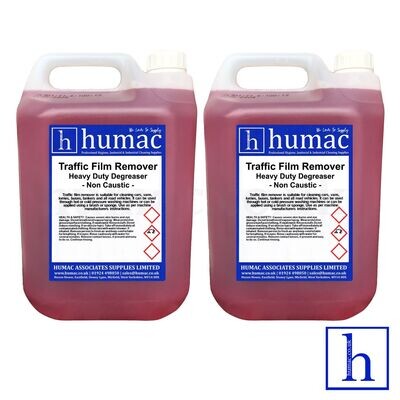 10L - TFR Traffic Film Remover Non Caustic 25L Drum Heavy Duty Degreaser Wash 10 LITRES - HUMAC