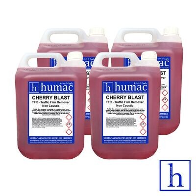20L - CHERRY TFR Traffic Film Remover Non Caustic 5L Heavy Duty Degreaser Dirt Muck 20 Litres - HUMAC