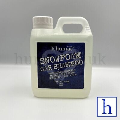 1L - HI FOAM SNOW FOAM SHAMPOO SOAP 1L JERRY CAN DRUM VEHICLE CAR WASH DETAIL HUMAC