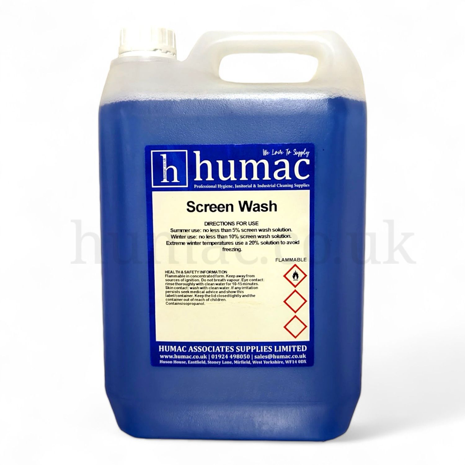 5L - ALL SEASON SCREEN WASH 5 Litres - OLS