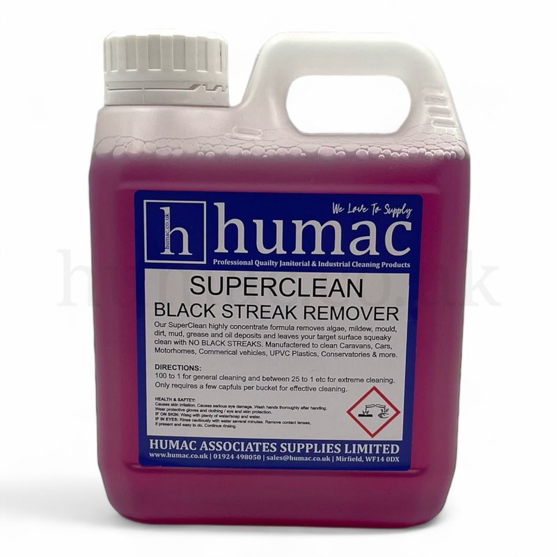 1L - CARAVAN CLEANER SUPERCLEAN - BLACK STREAK REMOVER 1 LITRE - OLS