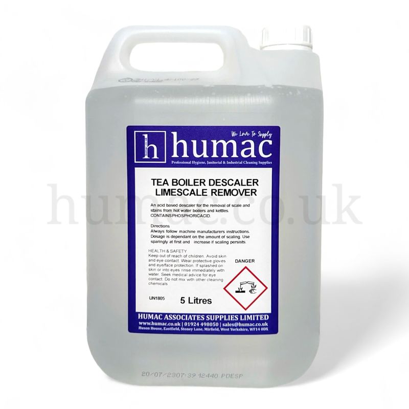 5L - LIMESCALE DESCALER REMOVER - TEA BOILER DESCALER 5 LITRES - OLS