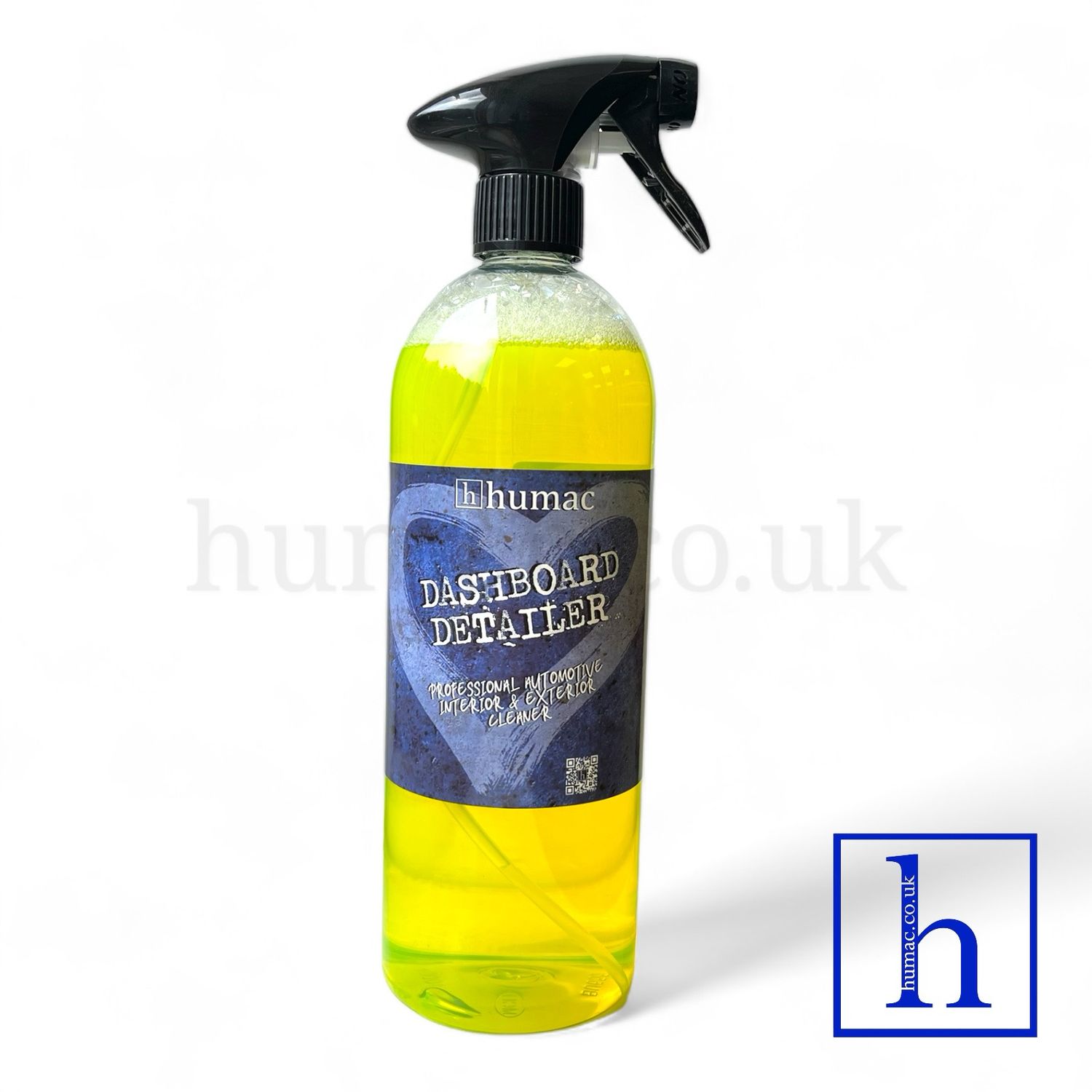 1L - Oudh Oud Dashboard Detailer Automotive Interior Spray Cleaner - 1Litre - HUMAC