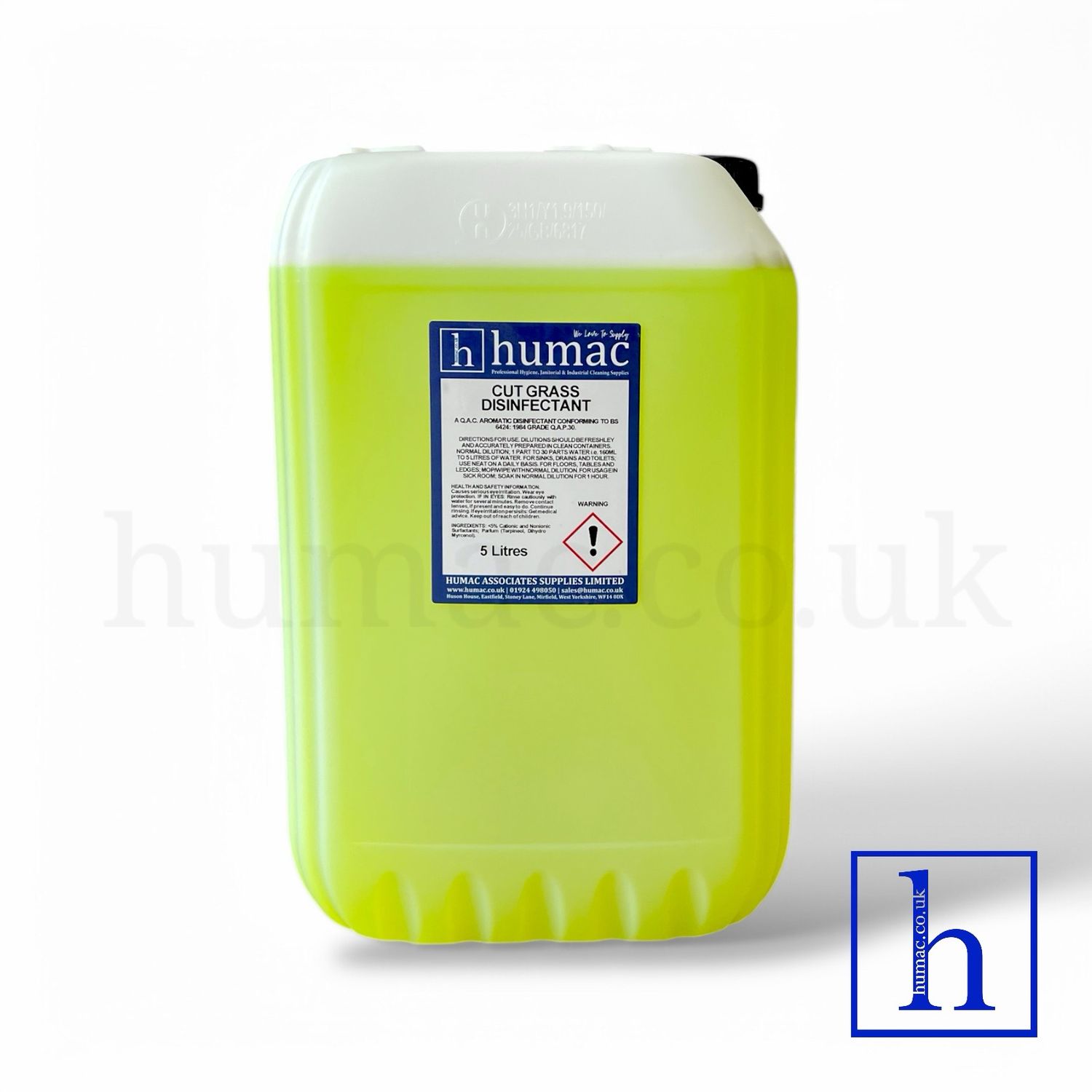 25L - CUT GRASS - ARTIFICIAL GRASS  DISINFECTANT - Fresh Fragrance Deodoriser Cleaner - Wheelie Bin, Pet Kennel, Patio - OLS