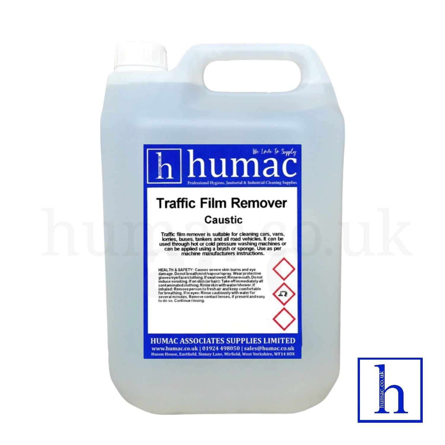5L - TFR CAUSTIC TRAFFIC FILM REMOVER HEAVY DUTY 5 LITRE